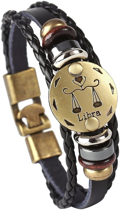 Astro Bracelet – Zodiac Leather Wristband