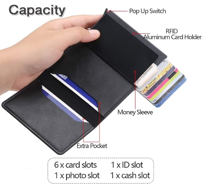 Distinto Pop-Up Card Holder Wallet