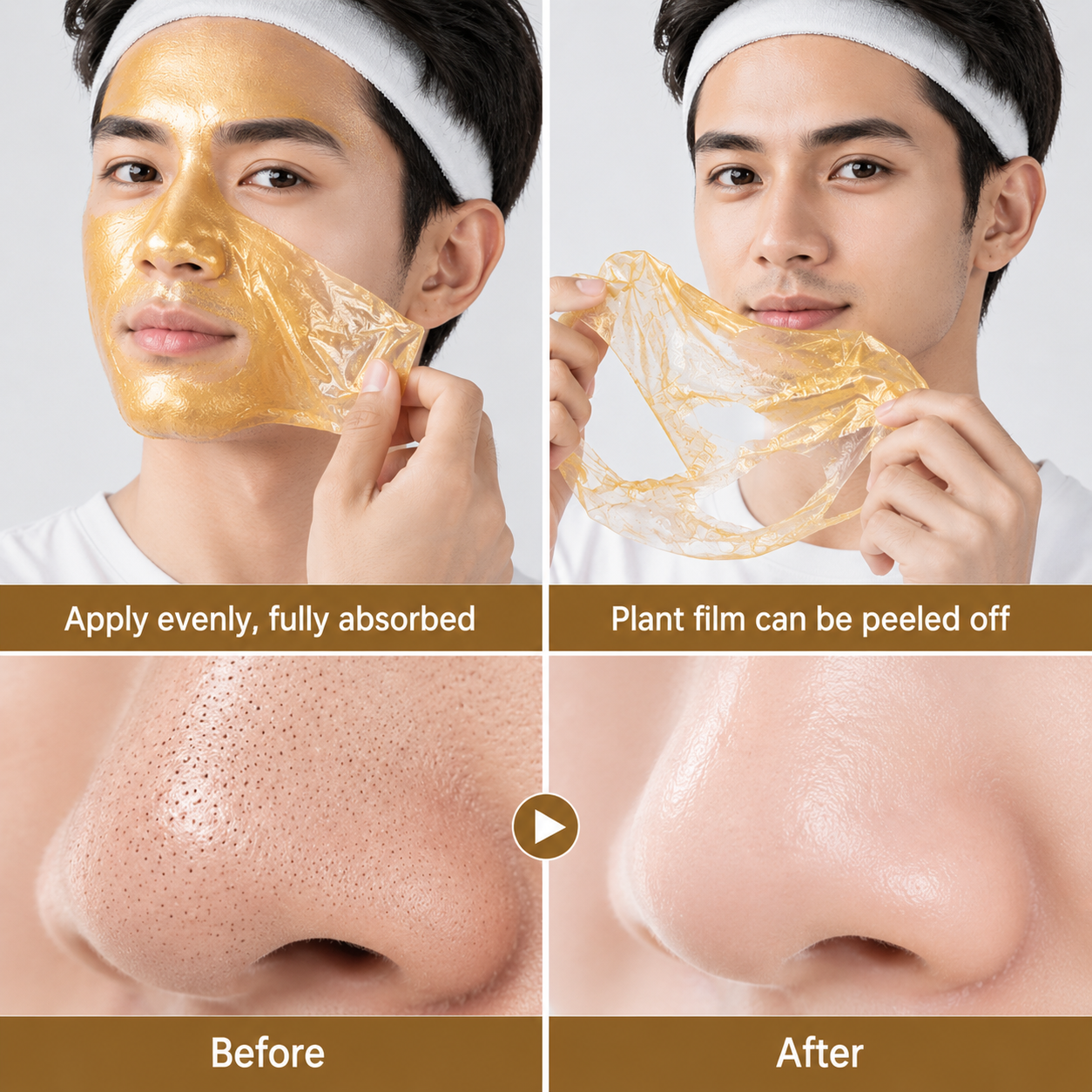 MenX™ Magical Gold Peel Mask