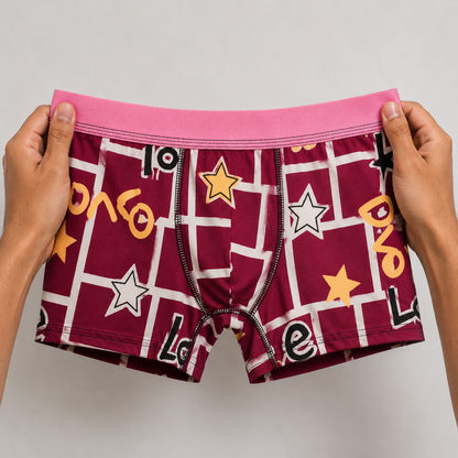 Floral Print Men’s Innerwear Combo – Pack of 3